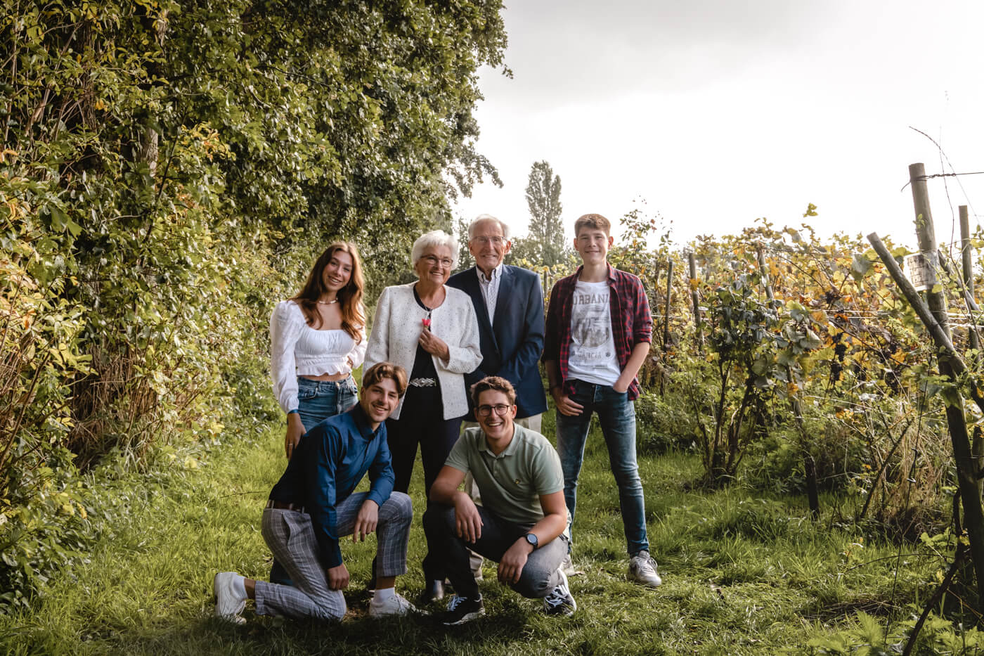 Fotoshoot met de hele familie in Biert