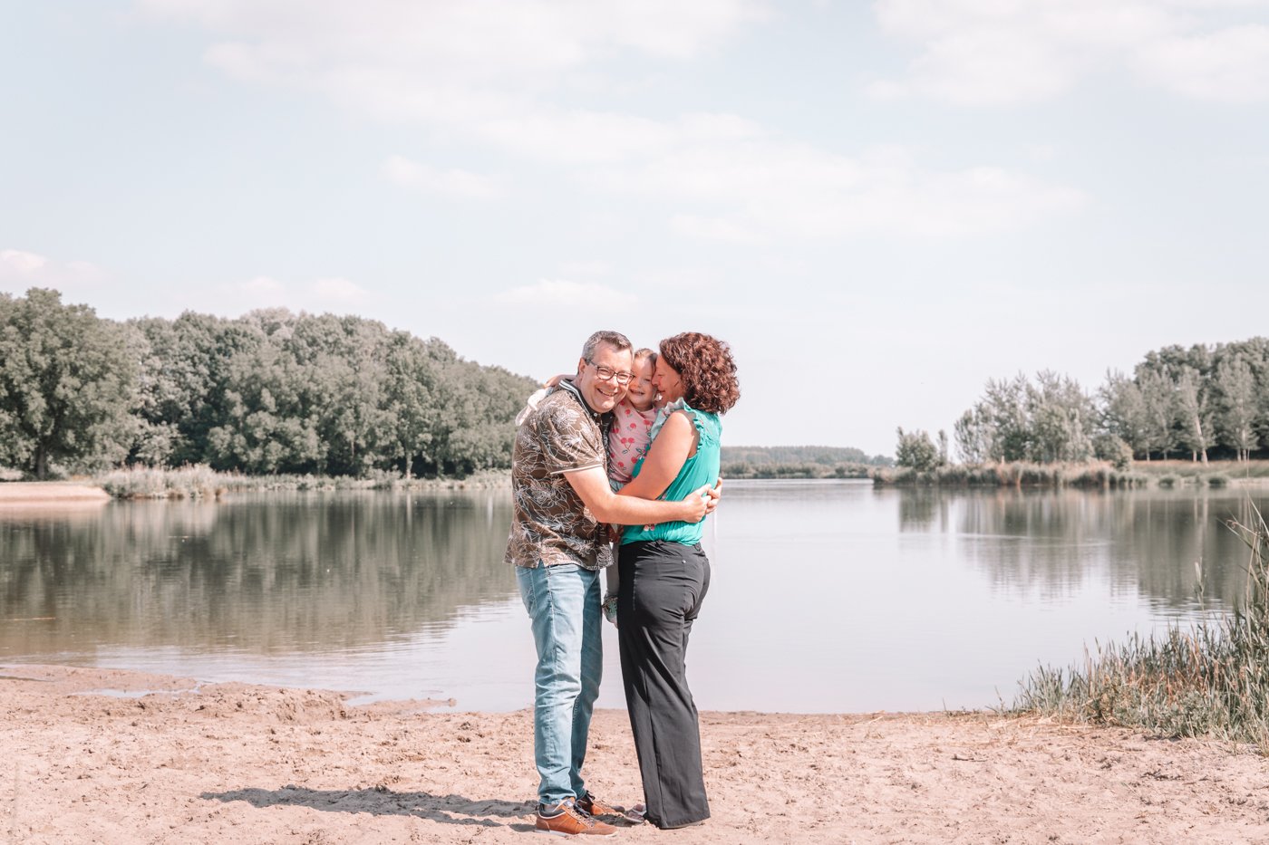 Fotoshoot in het beverbos in zuidland