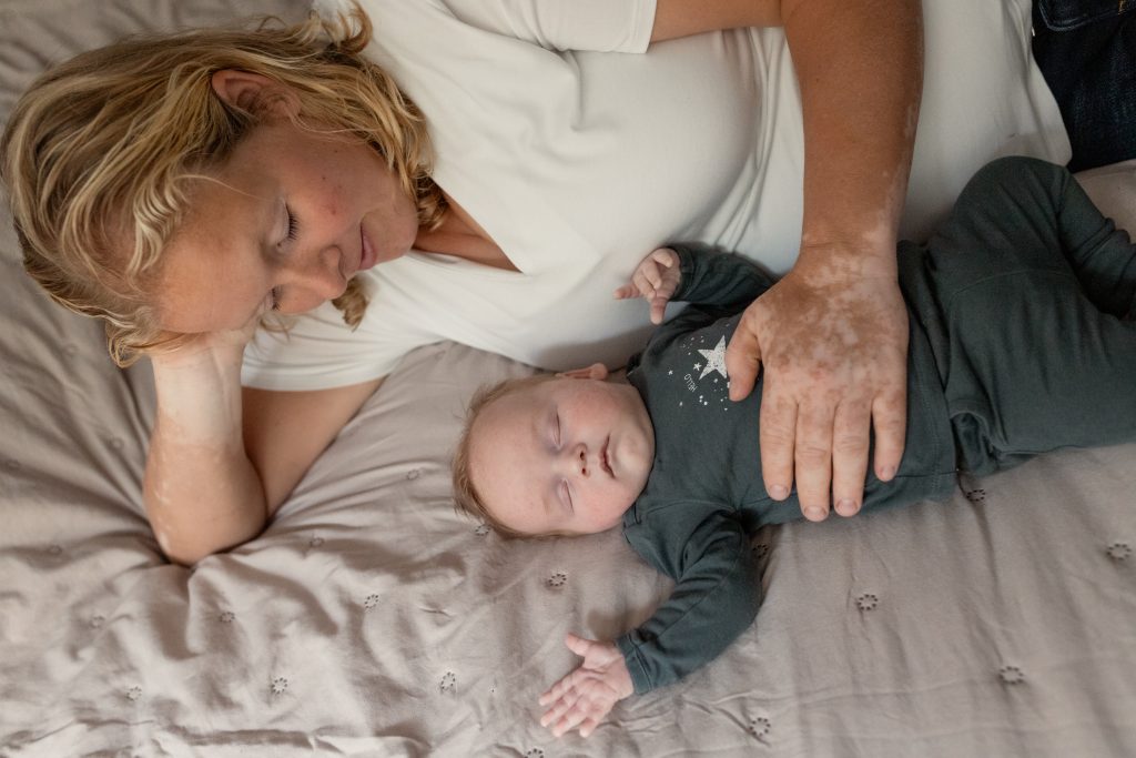Newborn fotografie gemaakt door Daphne's Fotografie in Zuidland