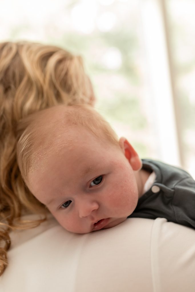 Newborn fotografie gemaakt door Daphne's Fotografie in Zuidland