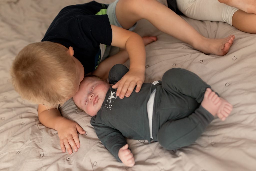 Newborn fotografie gemaakt door Daphne's Fotografie in Zuidland