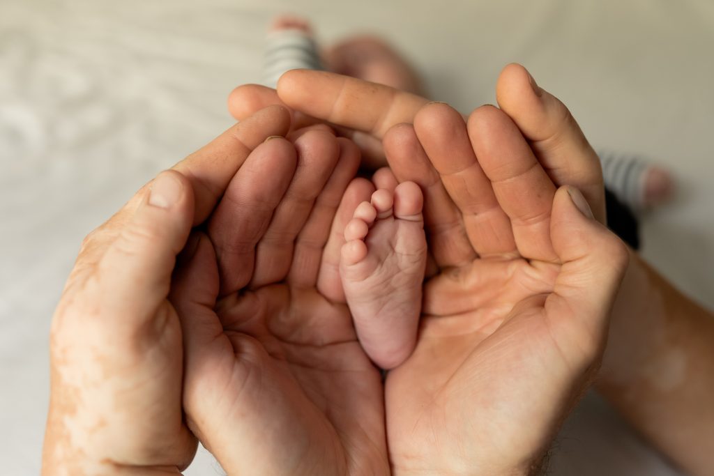 Newborn fotografie gemaakt door Daphne's Fotografie in Zuidland
