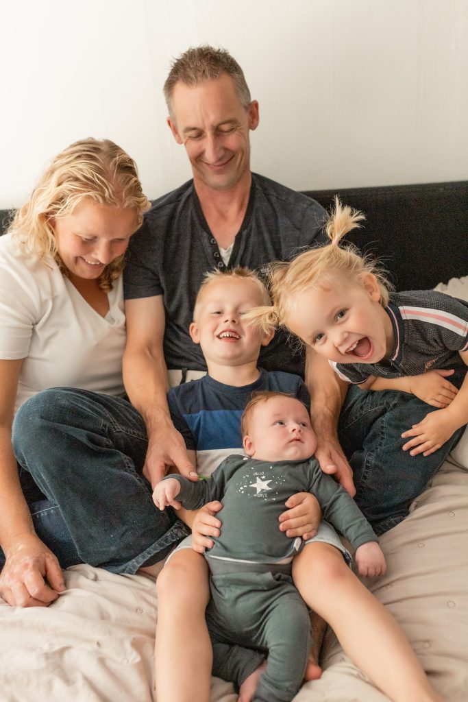 Newborn fotografie gemaakt door Daphne's Fotografie in Zuidland