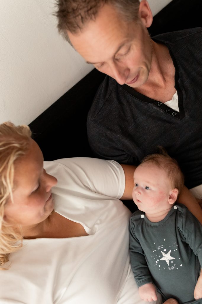 Newborn fotografie gemaakt door Daphne's Fotografie in Zuidland