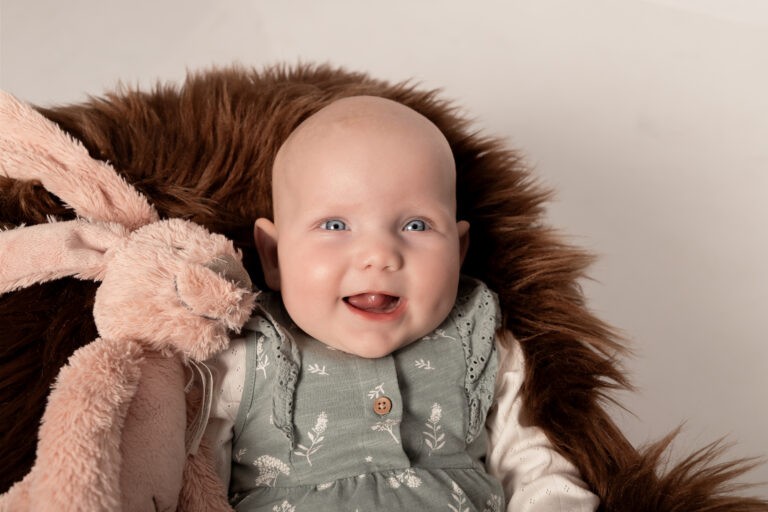 Studio fotoshoot bij Daphne's forografie in zuidland