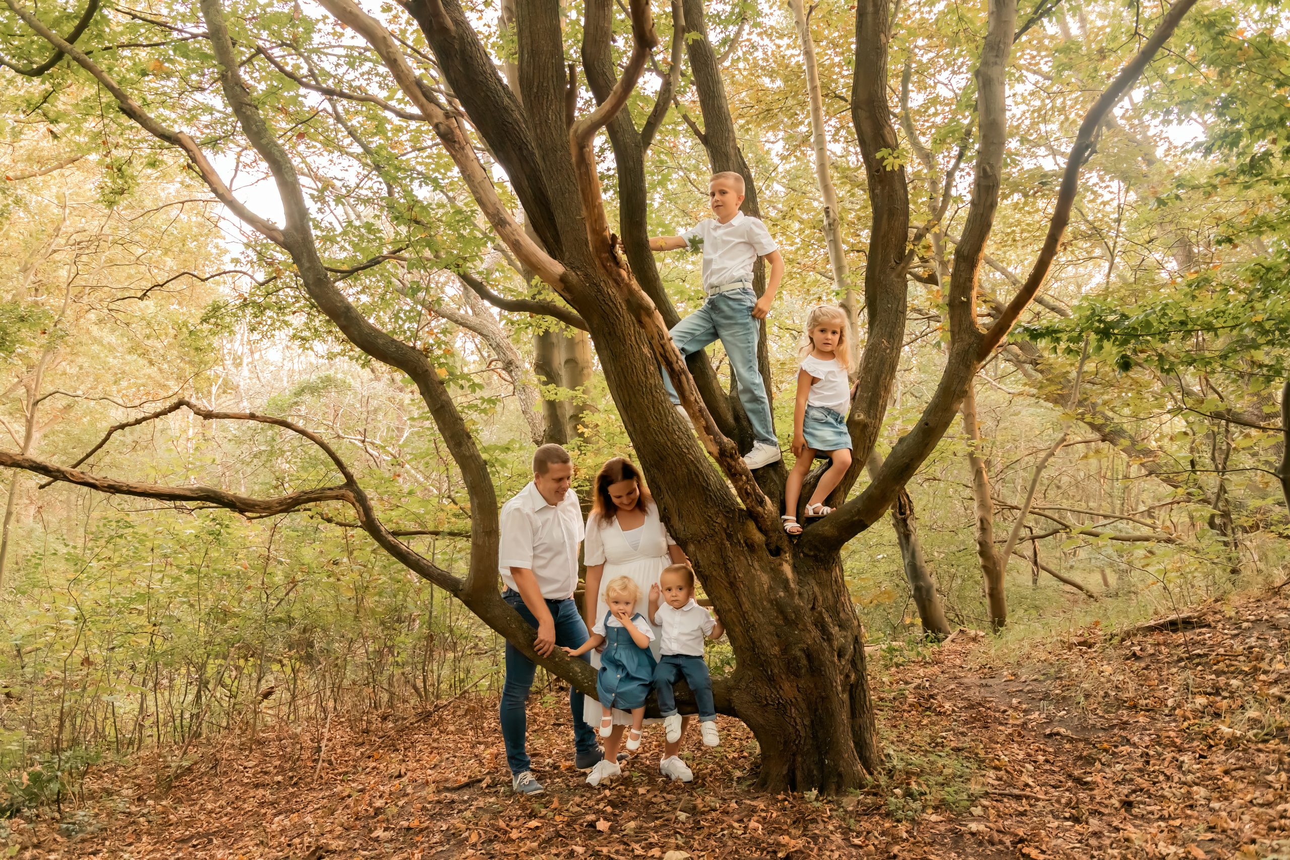 Familie Fotoshoot aan Zee