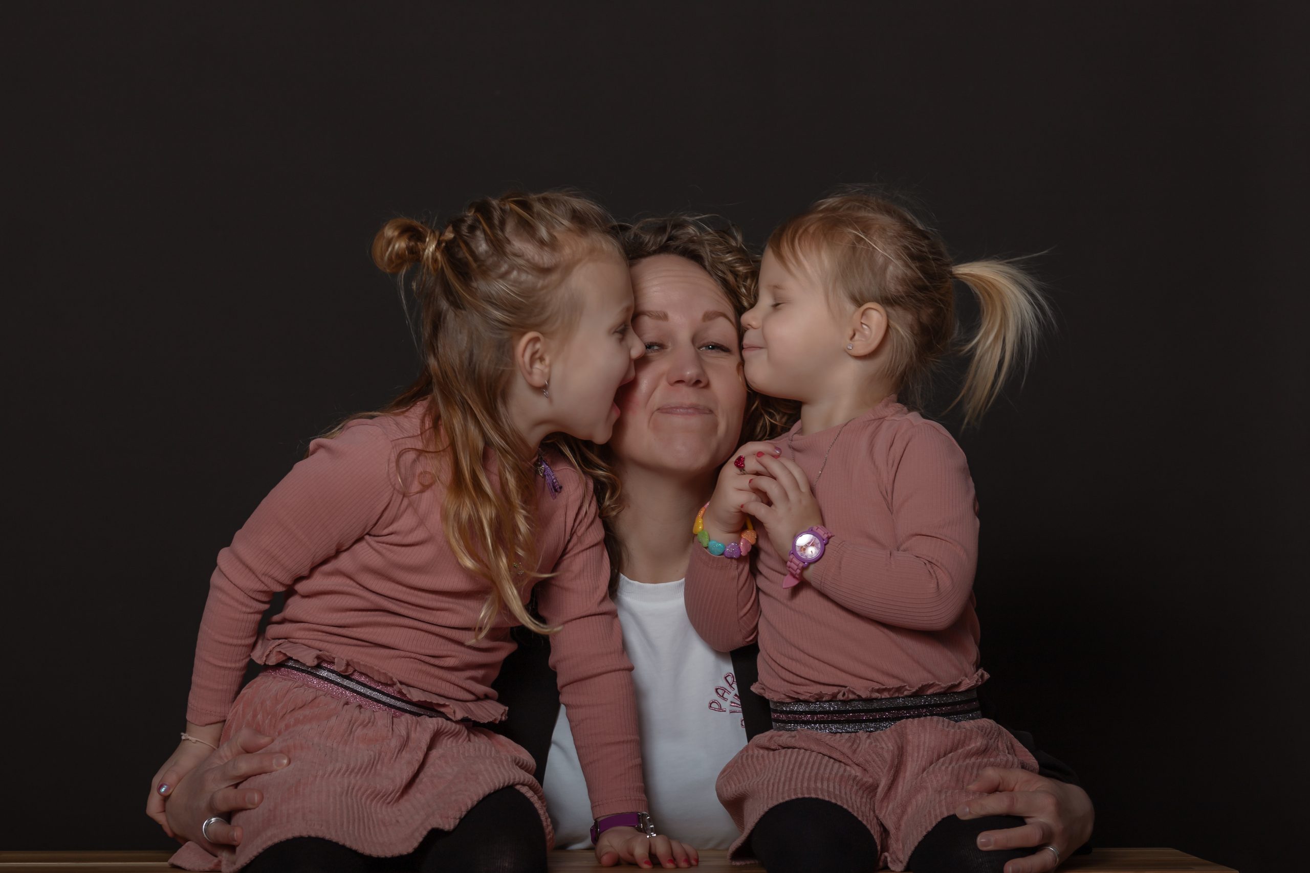 Studio fotoshoot bij Daphne's forografie in zuidland
