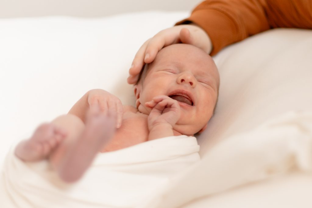 natuurlijk geposeerd newborn - Daphne's fotografie Zuidland