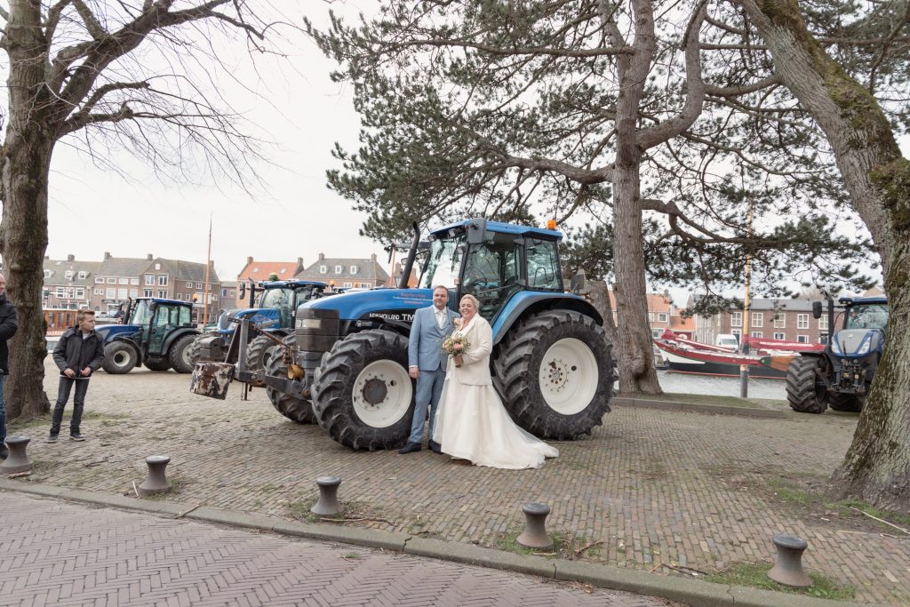 Bruiloft gefotografeerd door Daphne's Fotografie in zuidland