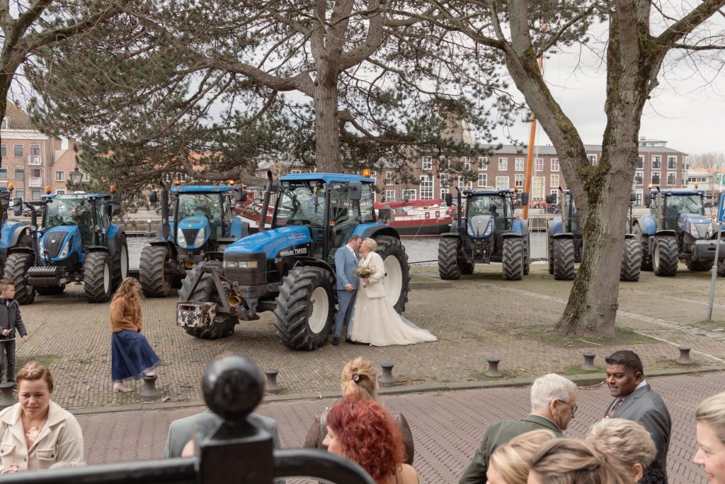 Bruiloft gefotografeerd door Daphne's Fotografie in zuidland