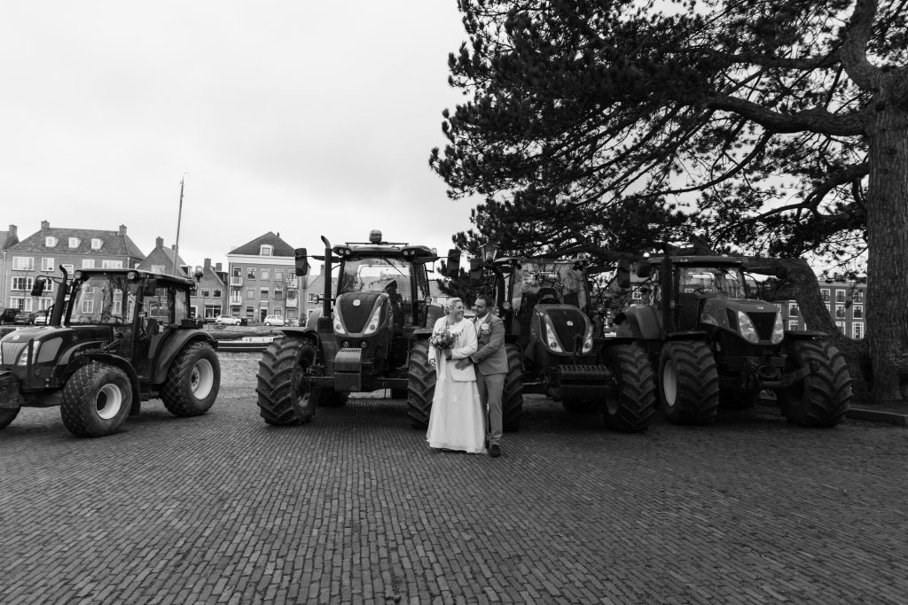 Bruiloft gefotografeerd door Daphne's Fotografie in zuidland